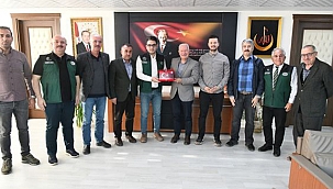 DSİ'DEN BAŞKAN YILMAZ'A ZİYARET