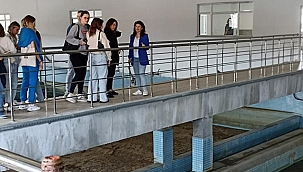 KİMYA BÖLÜMÜ ÖĞRENCİLERİNDEN ARITMA TESİSİNE ZİYARET