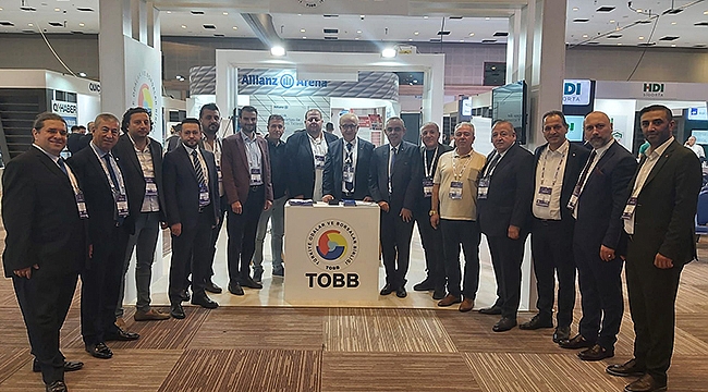 TOBB SİGORTA ACENTELERİ İL DELEGELERİ, II. SİGORTA FUARI VE KONGRESİ'NE KATILDI