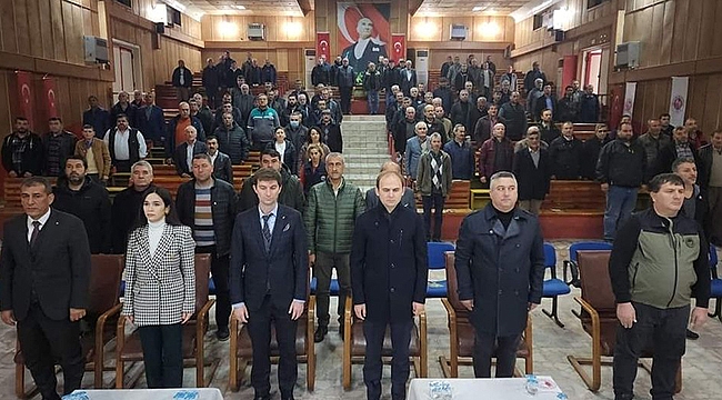 EĞİTİM VE BİLGİLENDİRME TOPLANTISI GERÇEKLEŞTİRİLDİ
