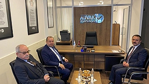 VALİ AKTAŞ, AYŞE DOĞAN VE ALİ DOĞAN KÜLTÜR VE EĞİTİM VAKFINI ZİYARET ETTİ