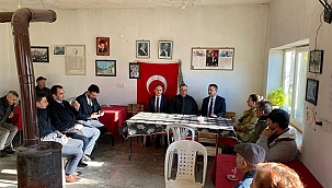 VALİ AKTAŞ VE İL MÜDÜRLERİ AYVACIK'TA