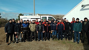 BİGA BELEDİYESİ ARAMA KURTARMA EKİBİ EĞİTİMDE