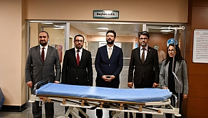 ÇANAKKALE MEHMET AKİF ERSOY HASTANESİ'NE DESTEK