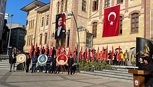 BİGA'DA ÇANAKKALE DENİZ ZAFERİ'NİN 109. YIL DÖNÜMÜ KUTLANDI