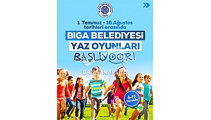 BİGA BELEDİYESİ YAZ OYUNLARI BAŞLIYOR