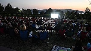 AÇIK HAVA SİNEMA GECELERİ DEVAM EDİYOR