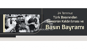 BAŞKAN ERKEK'İN BASINDAN SANSÜRÜN KALDIRILMASI VE BASIN BAYRAMI MESAJI