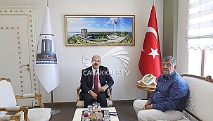 BAŞKAN ERTUĞRUL'DAN VALİ TORAMAN'A ZİYARET