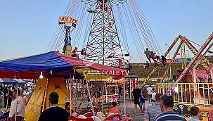 ÇANLILAR PANAYIRDA EĞLENCEYE DOYDU