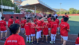  ÇANSPOR'UN YAZ OKULLARINDA SIKI ANTRENMAN