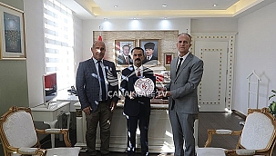 GENÇLİK VE SPOR İL MÜDÜRÜ VALİ AKTAŞ'A HAYIRLI OLSUN ZİYARETİNDE BULUNDU