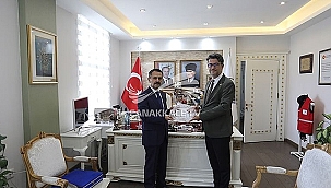  REKTÖR ERENOĞLU'NDAN, VALİ AKTAŞ'A ZİYARET