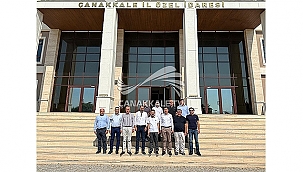 VALİ AKTAŞ'TAN KURUMLARA VEDA ZİYARETLERİ