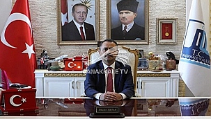 VALİ AKTAŞ'TAN VEDA MESAJI