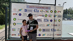 ÇANAKKALE TENİS TURNUVASINA BİGA DAMGASI