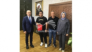 KAYMAKAM NEBİOĞLU DERECEYE GİREN ÖĞRENCİLERİ TEBRİK ETTİ