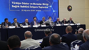 SAĞLIK SEKTÖRÜ İSTİŞARE TOPLANTISI YAPILDI