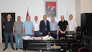 BİGA TSO'DAN İLÇE MİLİ EĞİTİM MÜDÜRÜ BİLENE'E ZİYARET