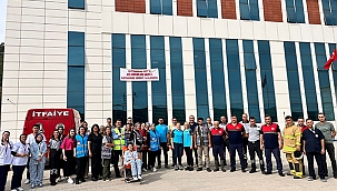 ÇAN DEVLET HASTANESİ'NDE HAP TATBİKATI GERÇEKLEŞTİRİLDİ