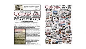 ÇANAKKALE GÜNDEM GAZETESİ'NDEN VEDA MESAJI