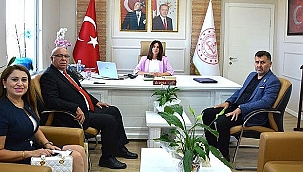 ÇTB'DEN İL MİLLİ EĞİTİM MÜDÜRÜNE HAYIRLI OLSUN ZİYARETİ