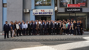 ÇAN BELEDİYESİ'NE CHP HEYETİNDEN ZİYARET