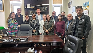 BASIN MENSUPLARINDAN ESKİ BAŞKANLARA ZİYARET