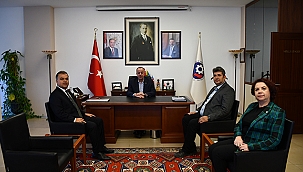 BAŞKAN ARSLAN ÇTSO YÖNETİM KURULU BAŞKANI SELÇUK SEMİZOĞLU'NU ZİYARET ETTİ