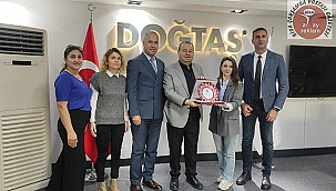 BİGA ORTAOKULU'NDAN TEŞEKKÜR ZİYARETİ