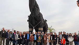 DERECEYE GİREN ÖĞRENCİLER İLİMİZE GELDİ