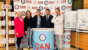 ÇAN DEVLET HASTANESİ'NDE KALP SAĞLIĞI HAFTASI'NA ÖZEL FARKINDALIK ETKİNLİĞİ