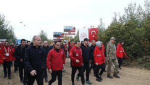 ÇANAKKALE RUHUNU YAŞATAN ANLAMLI YÜRÜYÜŞ