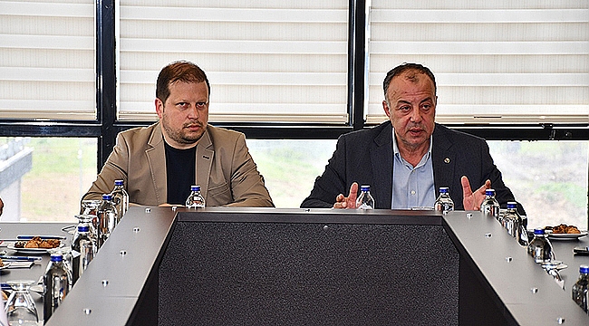 ÇTSO YÖNETİMİ ÜYELERİ İLE SİNERJİ TOPLANTISINDA BİR ARAYA GELDİ