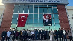 GELİBOLU PİRİ REİS MESLEK YÜKSEKOKULU'NDA DEVİR TESLİM TÖRENİ GERÇEKLEŞTİRİLDİ