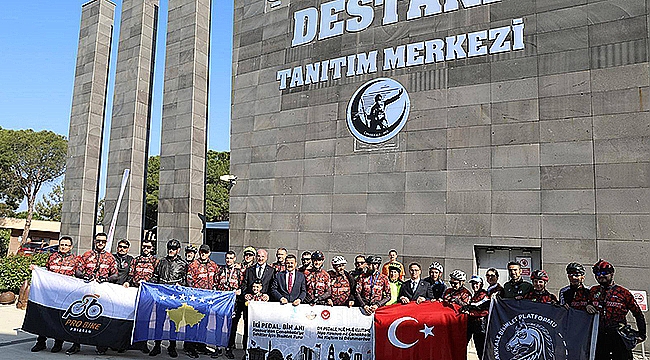 "İKİ PEDAL BİN ANI" PROJESİYLE KOSOVA'DAN ÇANAKKALE'YE