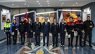 POLİS HAFTASI KAPSAMINDA VALİ TORAMAN'A ZİYARET