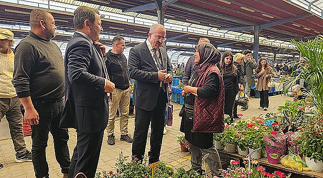 VALİ ÖMER TORAMAN'DAN CUMA PAZARI ZİYARETİ