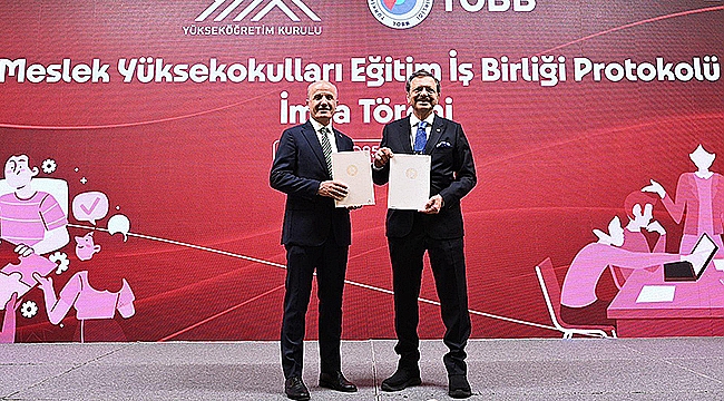 YÖK VE TOBB MESLEK YÜKSEKOKULLARI İÇİN İŞ BİRLİĞİ YAPACAK