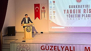 "CONKBAYIRI YANGIN RİSK YÖNETİM PLANI ÇALIŞTAYI" GERÇEKLEŞTİRİLDİ