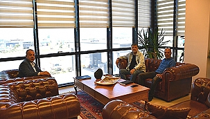 ÇTSO YÖNETİM KURULU BAŞKANI SELÇUK SEMİZOĞLU'NU ZİYARET