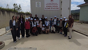 CUMHURİYET İLKOKULU 4-C SINIFI ÖĞRENCİLERİNDEN ÇEVREYE DUYARLI ZİYARET