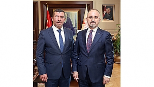 TURAN, AK PARTİ EZİNE İLÇE BAŞKANI DOĞAN'I AĞIRLADI