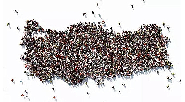 TÜRKİYE NÜFUSUNUN %14,9'UNU GENÇ NÜFUS OLUŞTURDU