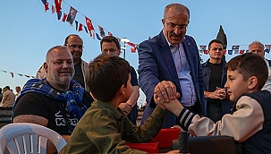 VALİ TORAMAN, BİLEK GÜREŞİ ETKİNLİĞİNE KATILDI