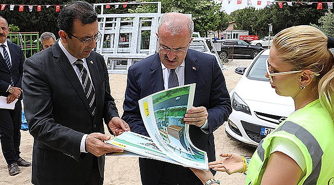 VALİ TORAMAN, YENİ HİZMET BİNASI İNŞAATINI İNCELEDİ