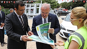 VALİ TORAMAN, YENİ HİZMET BİNASI İNŞAATINI İNCELEDİ