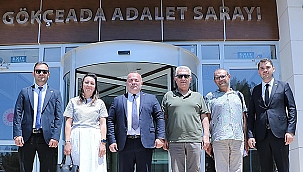 BARO BAŞKANI DİKME'DEN GÖKÇEADA ZİYARETİ