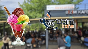 BİZİM KAFE'DE DONDURMA BEDAVA