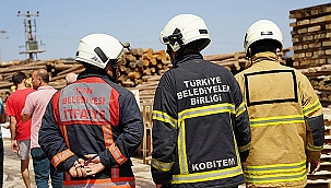 ÇAN İTFAİYESİ TERZİALAN'DA GÖREVDE